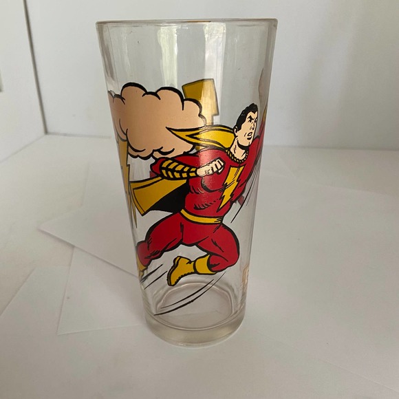 Shazam Glass DC Comics Inc. Pepsi Collector Series Tumbler - Picture 2 of 6